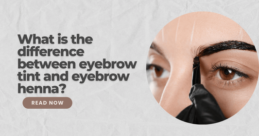 eyebrow tint vs henna