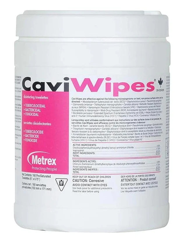 Caviwipes 160 Wipes