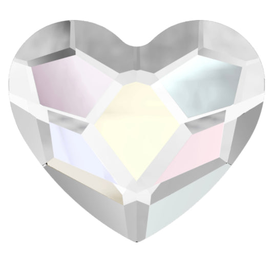 AB Swarovski Hearts 10 Pcs (mini)