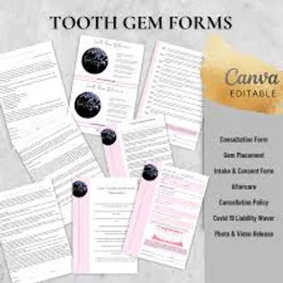 Tooth Gem Intake Forms