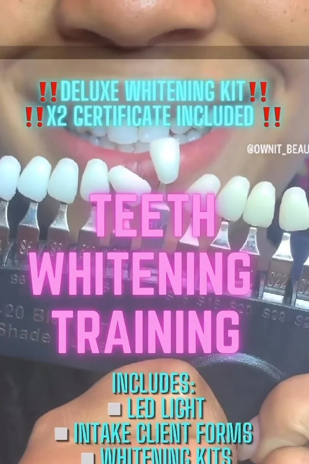 Bundle Teeth Whitening Tooth Gems In Person Training